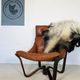 VINTAGE DANISH MID-CENTURY "VIKING" CHAIR BY JIM MYRSTAD 1973