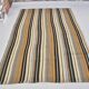 Tapis Kilim vintage tissé à la main