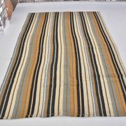 Neutral Vintage Handwoven Kilim Rug sku 1678