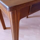 Art Deco desk or side table from the 1930s, vintage, solid wood
