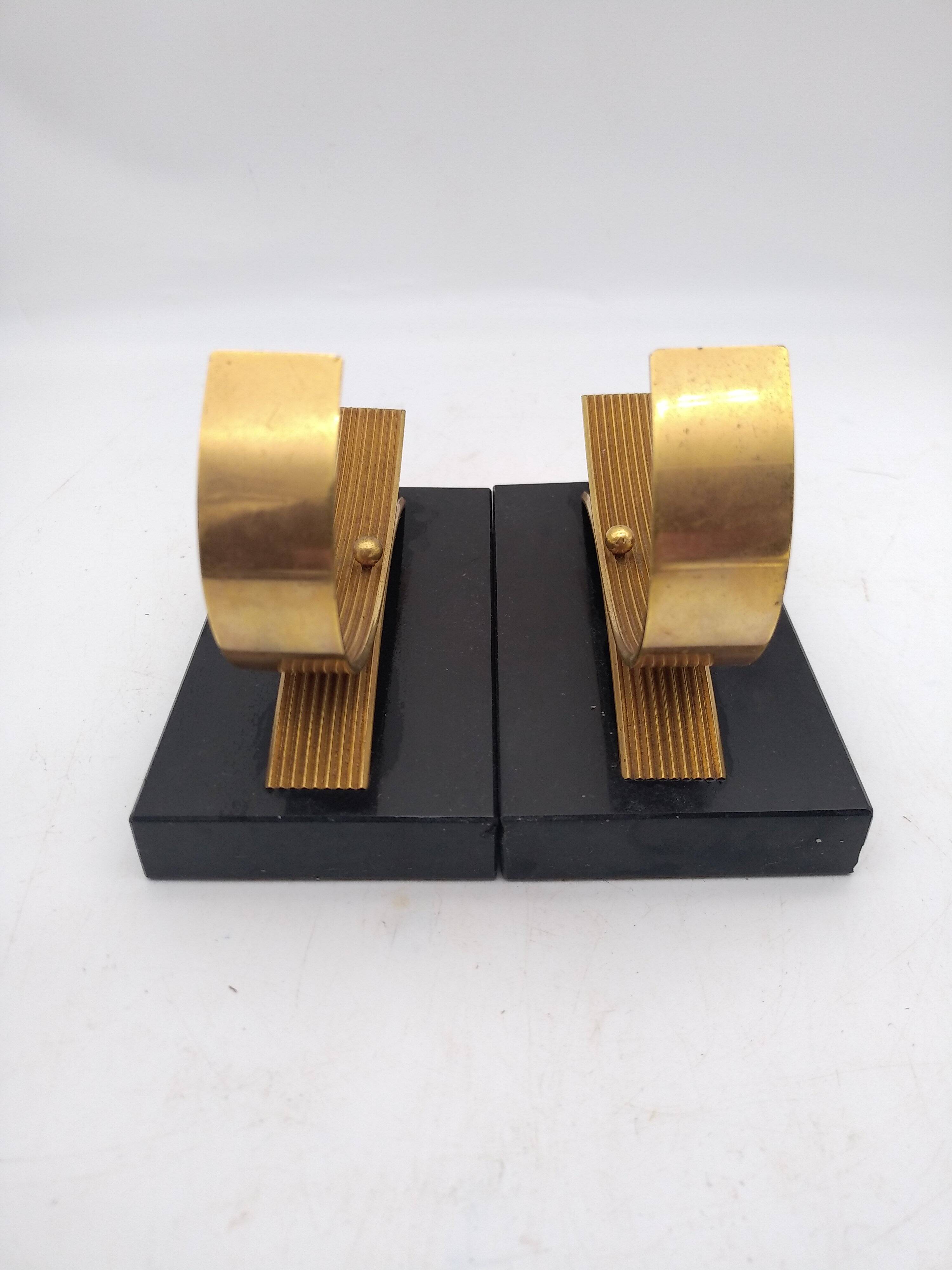 Gold Starry bookends.
