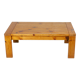 Pine coffee table. France, circa 1970