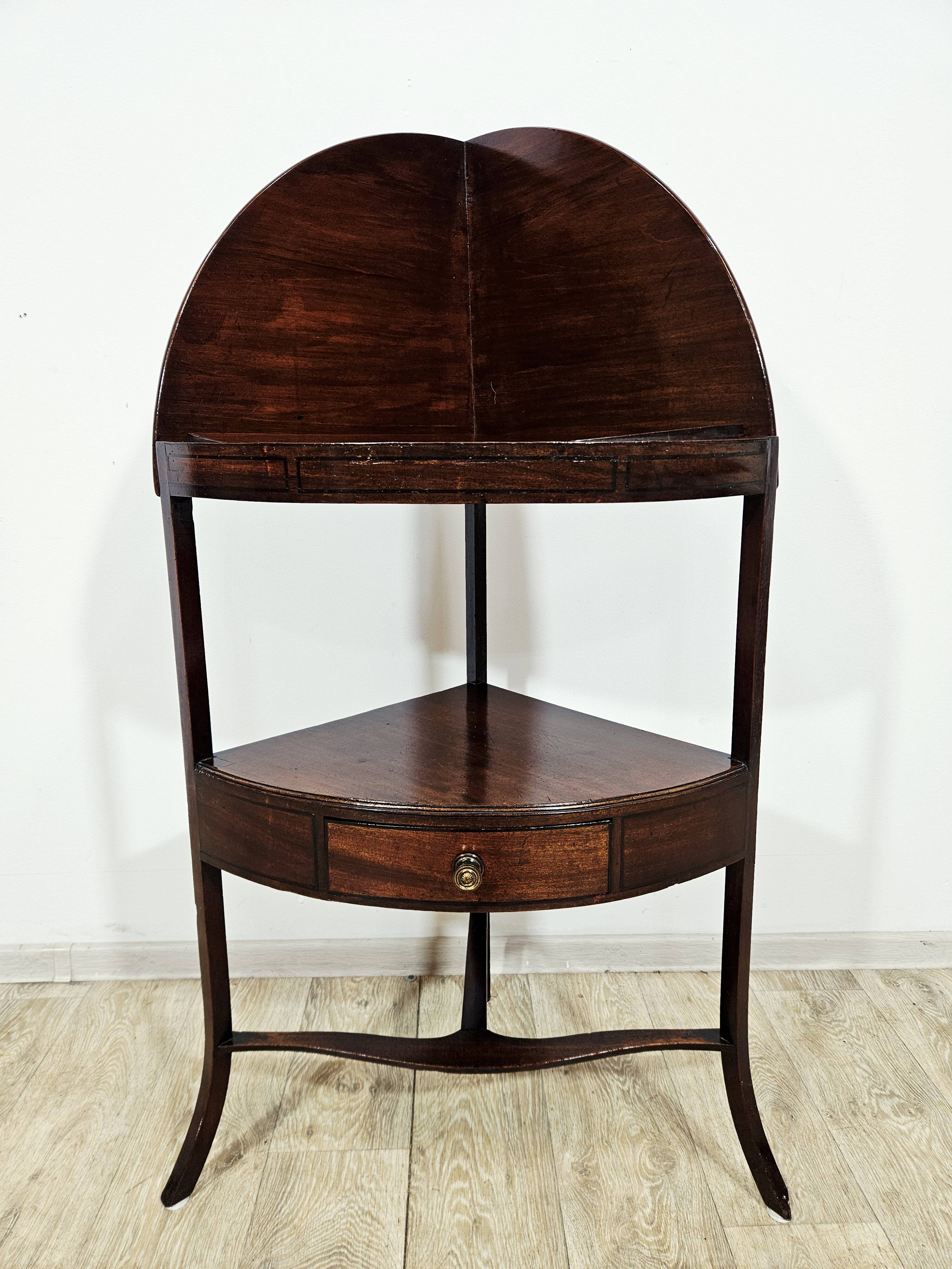 Antique washbasin (Washstand) – England, first half 19th century Mahogany