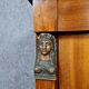 Secretary empire era with caryatid in blond mahogany around 1810
