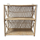 Wicker shelf