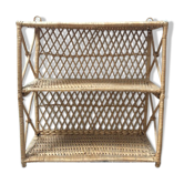 Wicker shelf