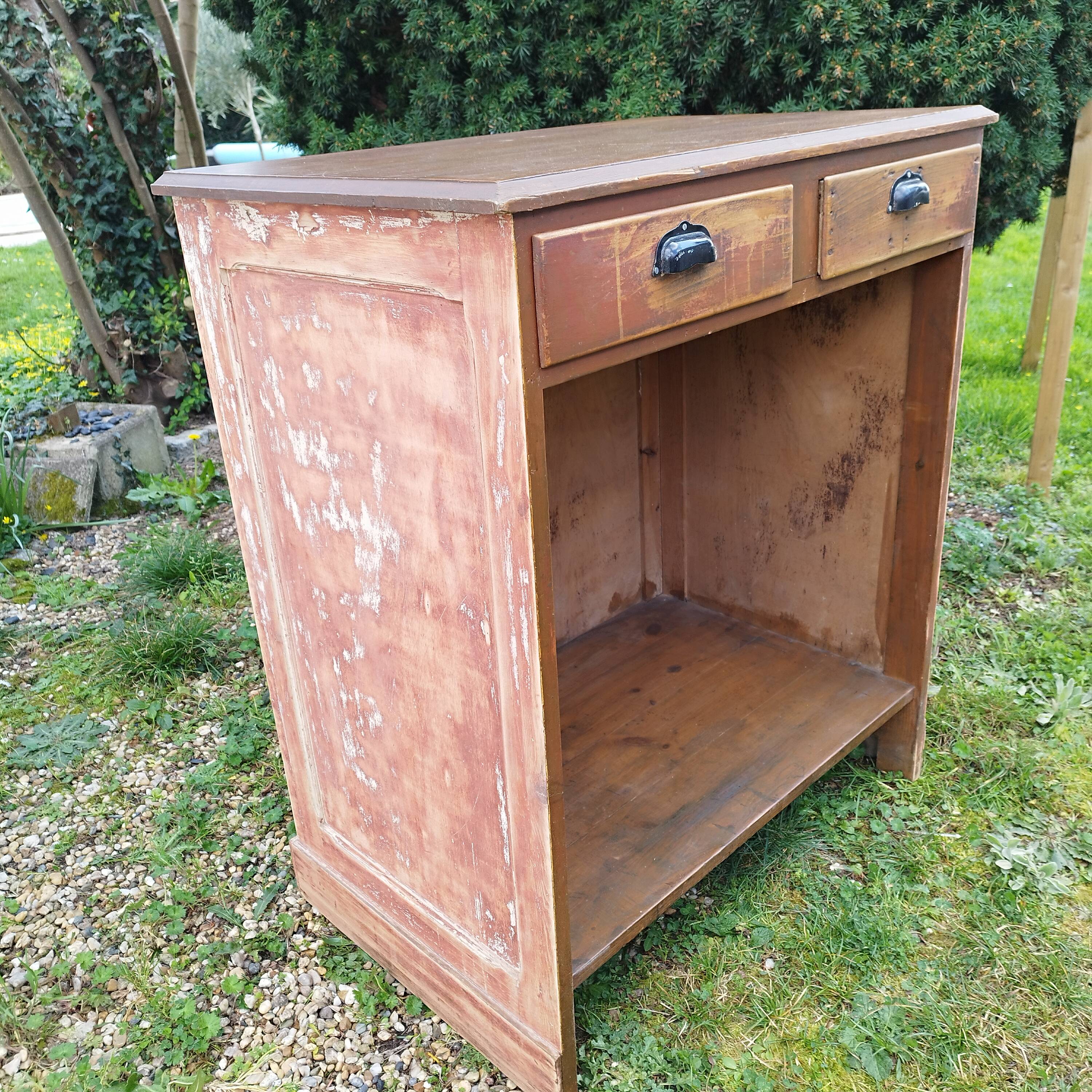 Meuble de métier/ comptoir ancien
