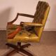 Office Chair Known as Swivel Executive Chair in Mahogany and Leather