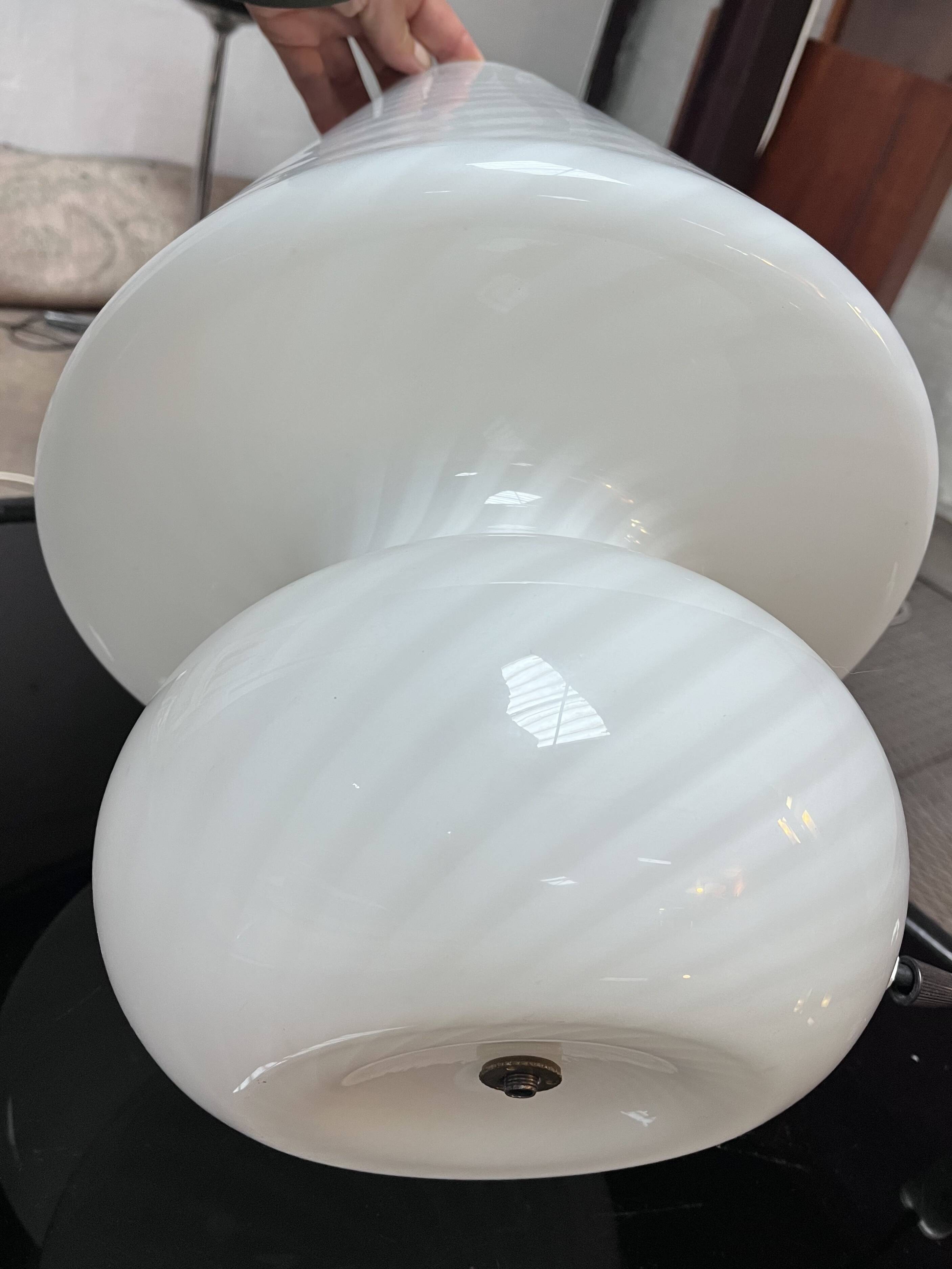 Murano glass table lamp by Paolo Venini, Italy, 1970