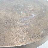 Round Metal Coffee or Side Table, 1970's