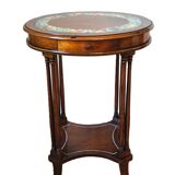 Console en noyer peinte à la main par Vittorio Grifoni, Florence, années 19