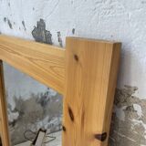 80s pine mirror