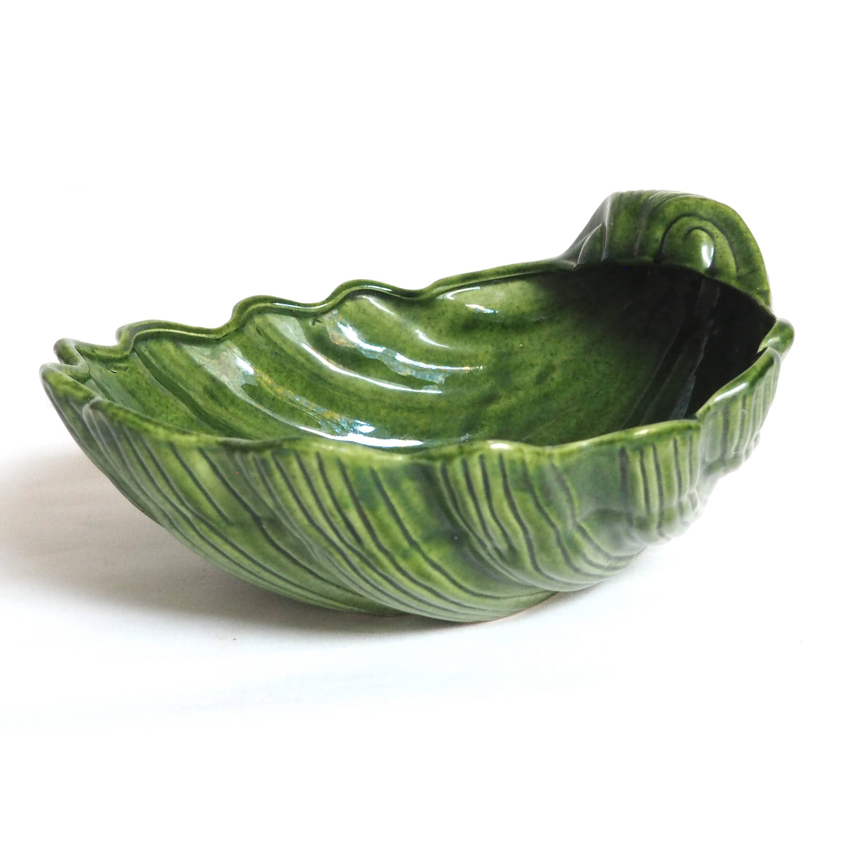 Saladier bénitier vert