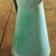 Broc en Zinc Patine green bleu