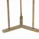Side Table by Peter Ghyczy in Brass and Glass, Netherlands, 1970s