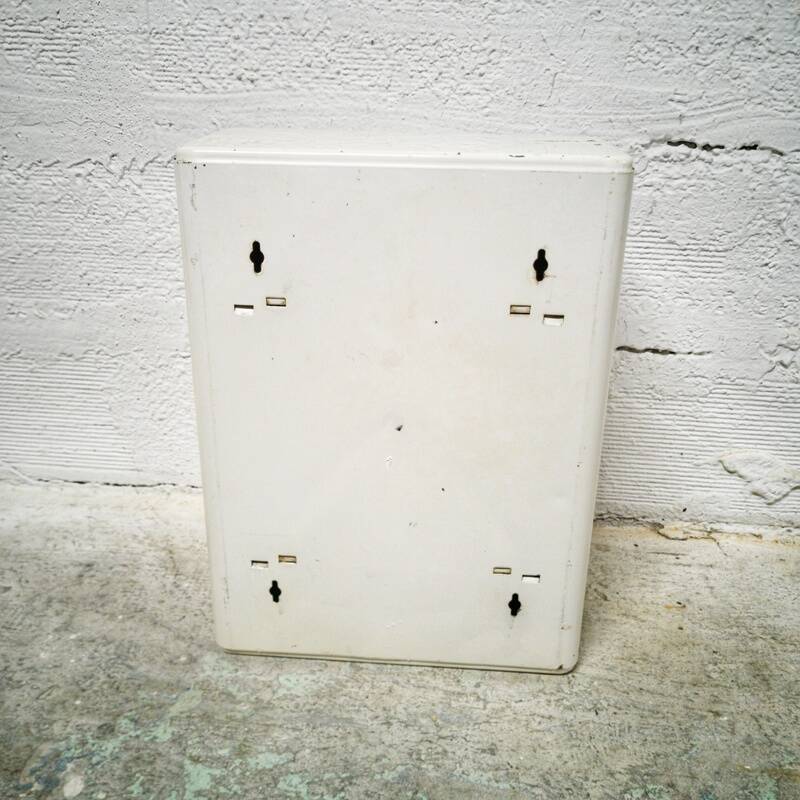 Metal bathroom cabinet