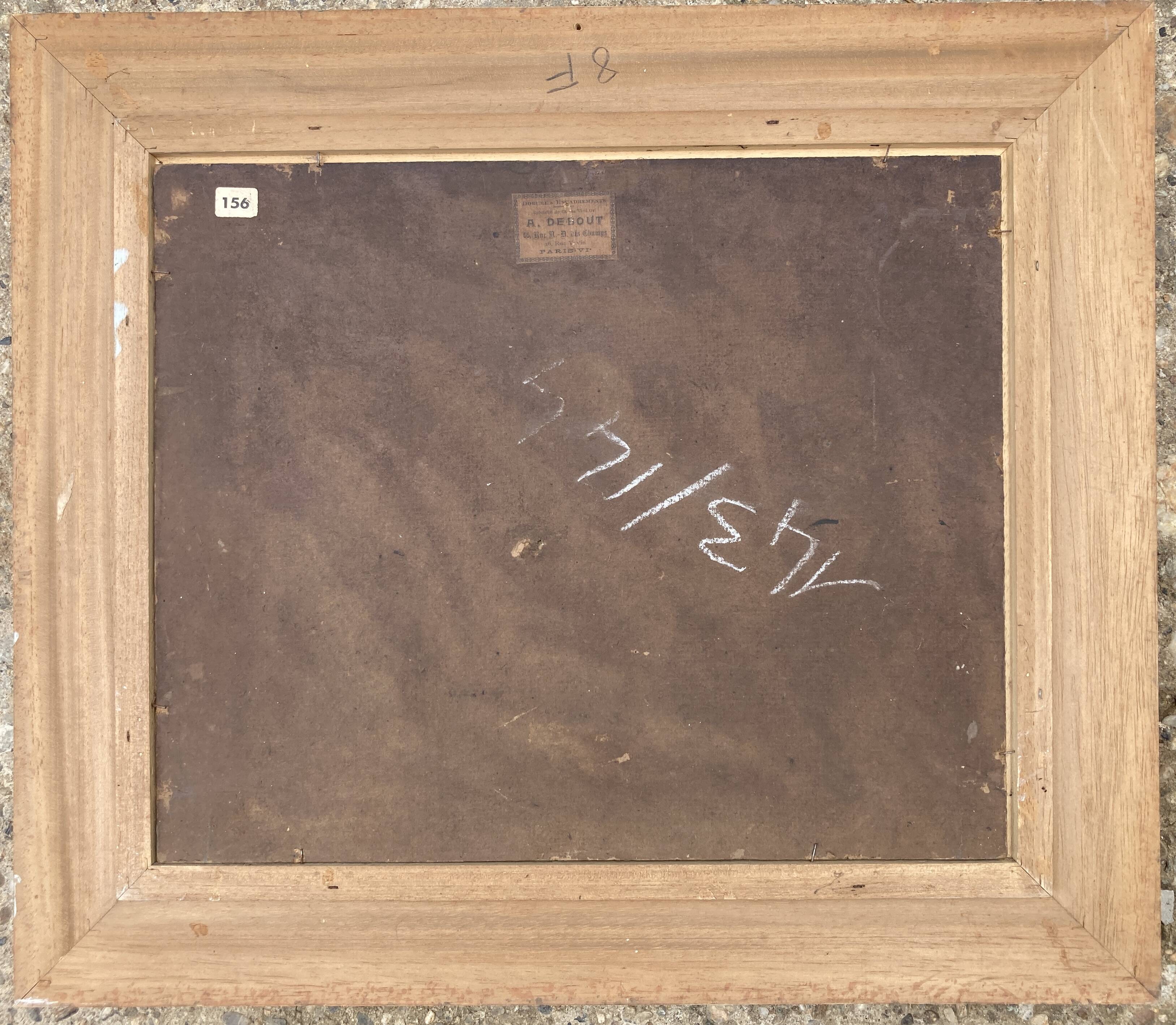 Painting - The fishing boat on the Berre pond - F Olivier