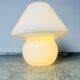 Opaline Glass Mushroom Table Lamp By Paolo Venini For Venini, Italy 1970S