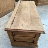 Oak Chest Bench
