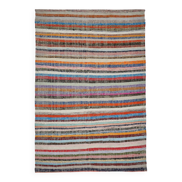 Turkish Handwoven Flatweave Chaput Kilim 170 cm x 263 cm