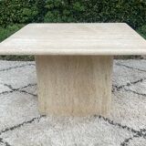 Travertine coffee table, 1970s