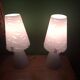 2 Murano bedside lamps, Luce