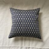 Blue beige Kachin cushion 30x50 cm