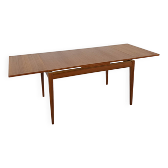 Table de salle à manger extensible en teck
