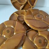 Gien France Compartment Plates