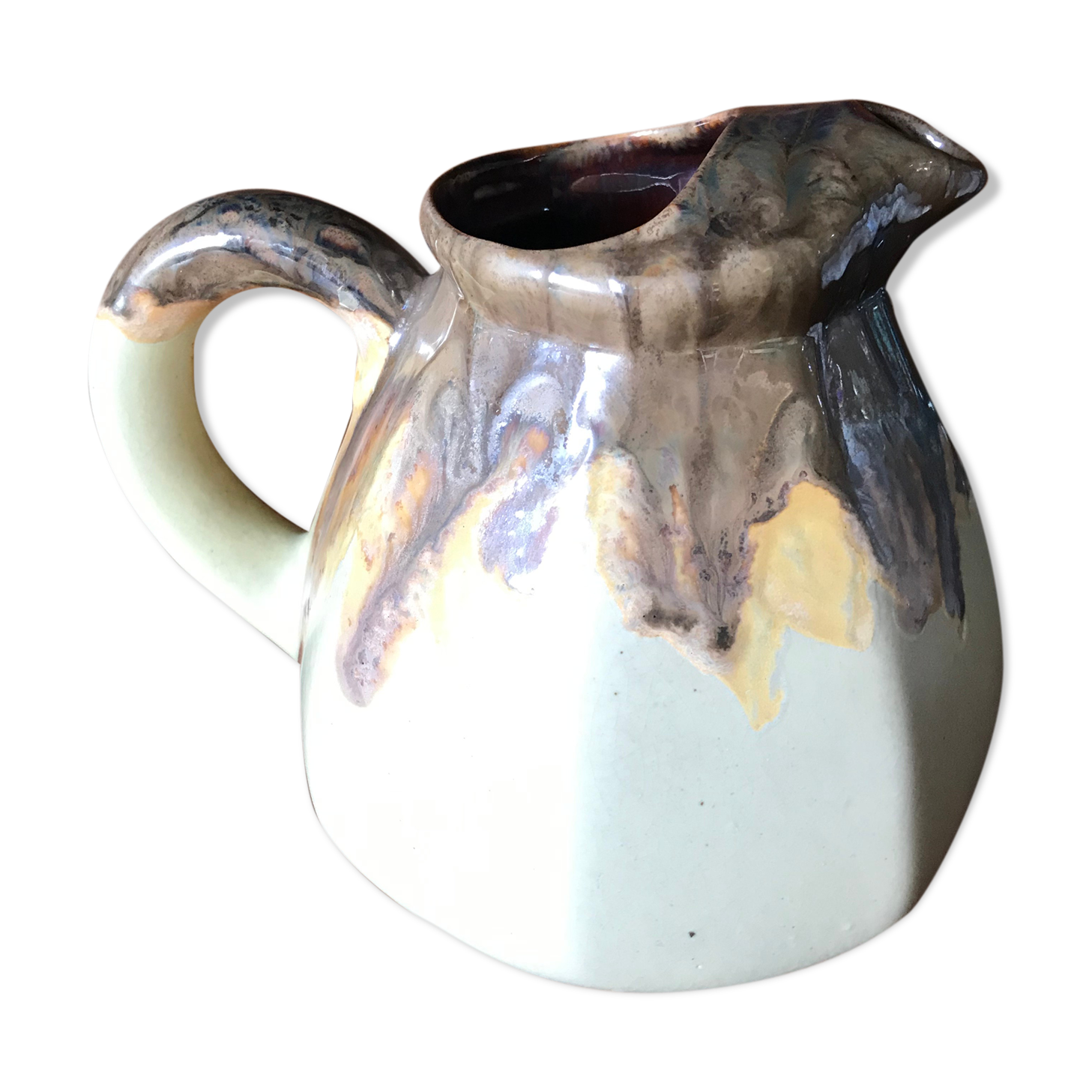 Vintage ceramic pitcher
