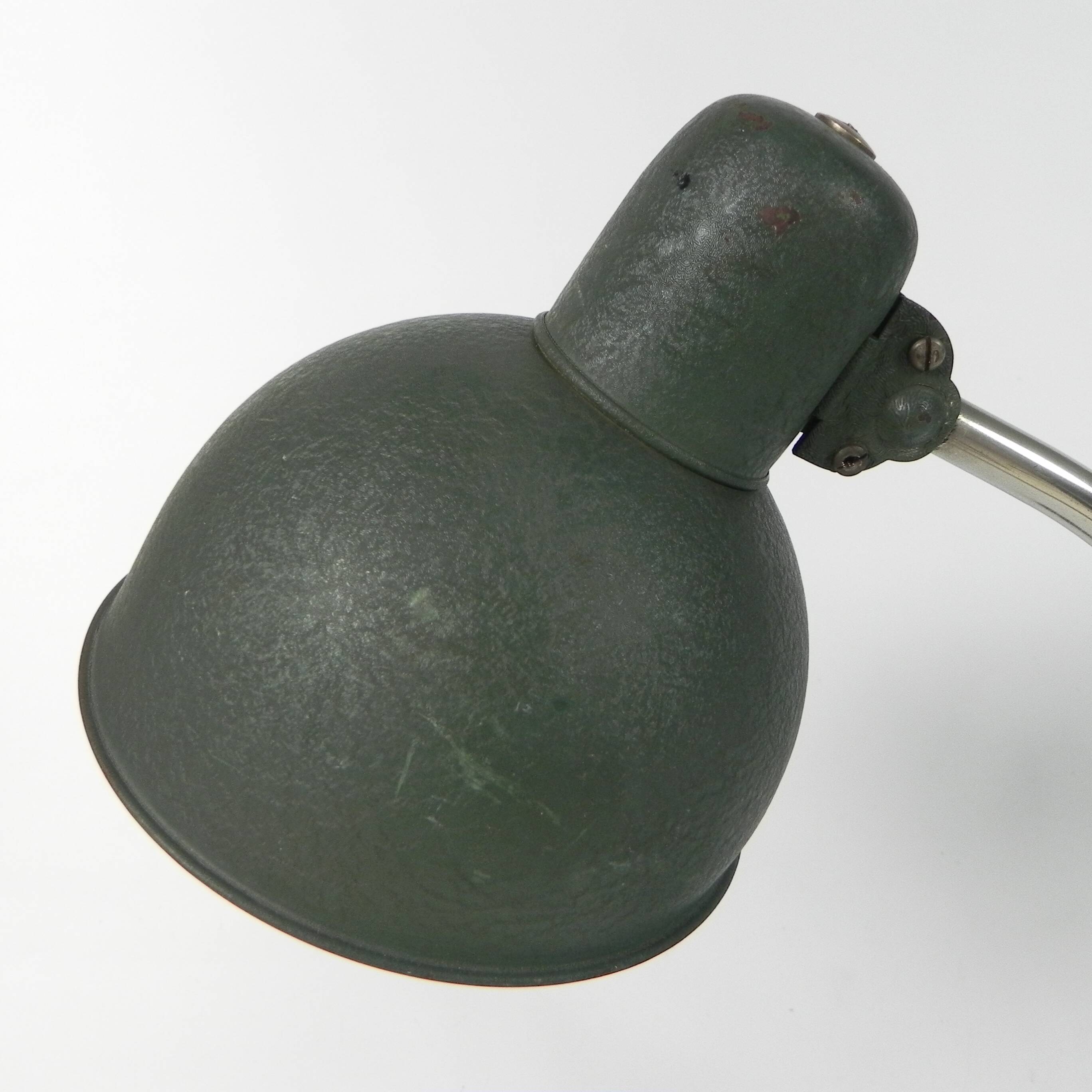 Bauhaus lamp model 6551 by Kaiser idell, 1940s