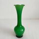 Vintage green opaline soliflore vase