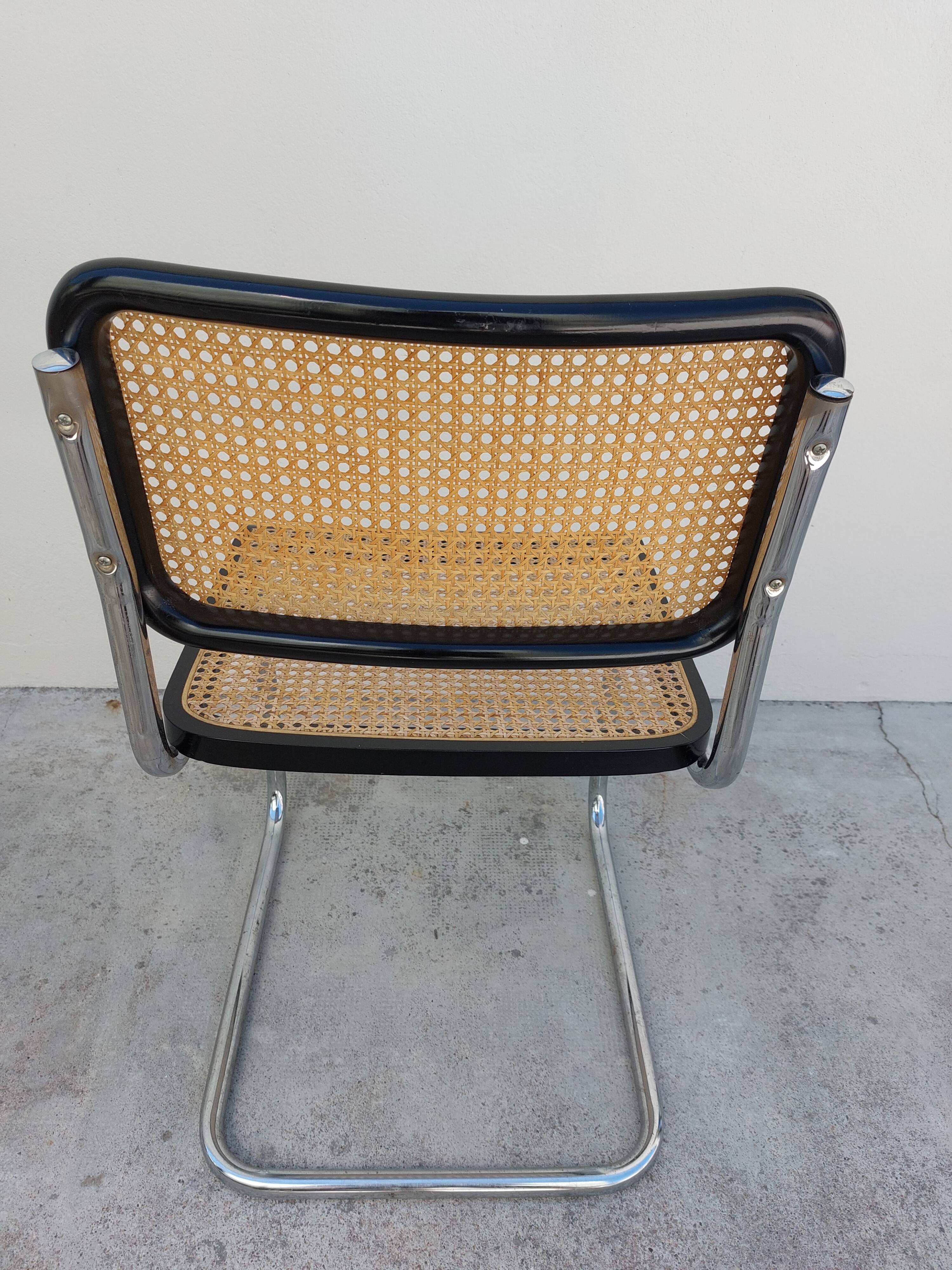 Chair Marcel Breuer B32 signed Italy cesca