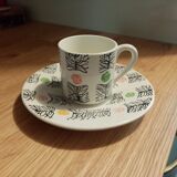 Lot de 5 tasses à café Gien