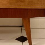Commode vintage pieds compas