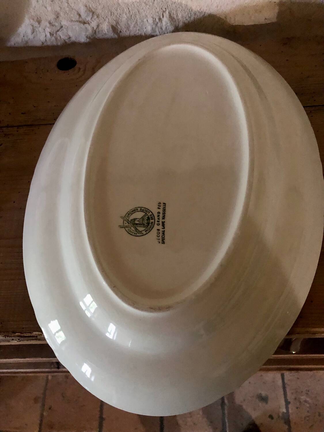 Fish service at Moulin Des Loups