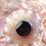 old ceramic tulip vase - signed pottery