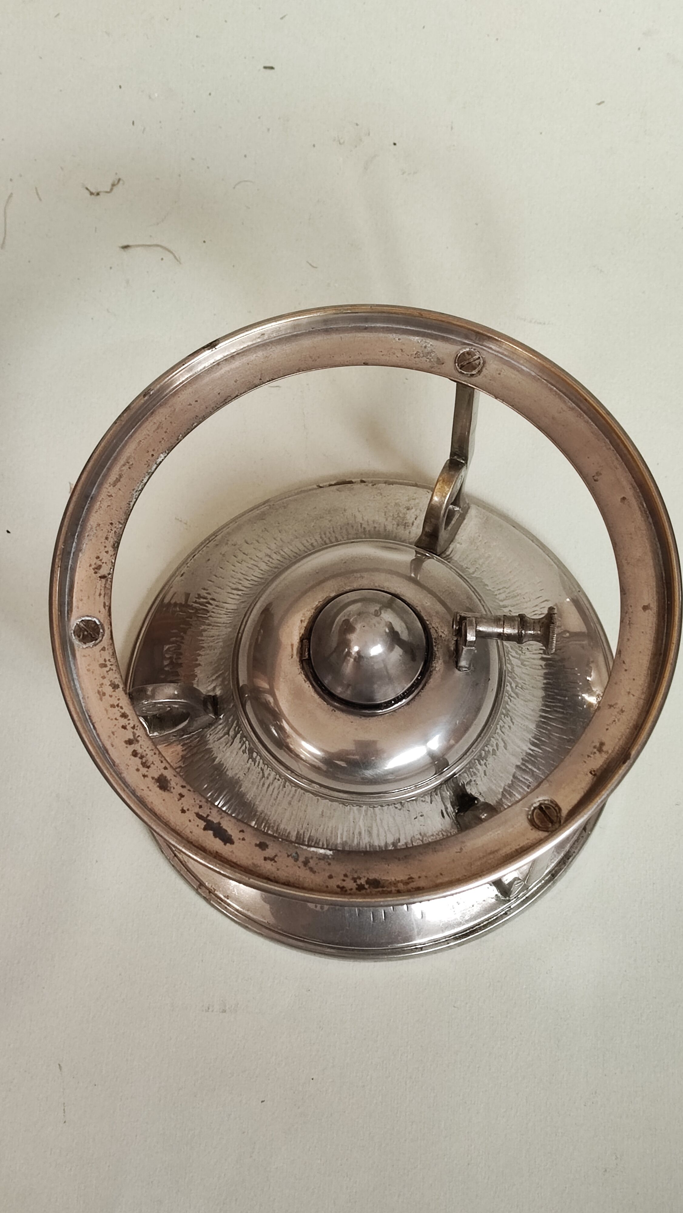 Silver plated EMF teapot and burner