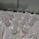Set of 11 wine glasses Meisenthal XIXth