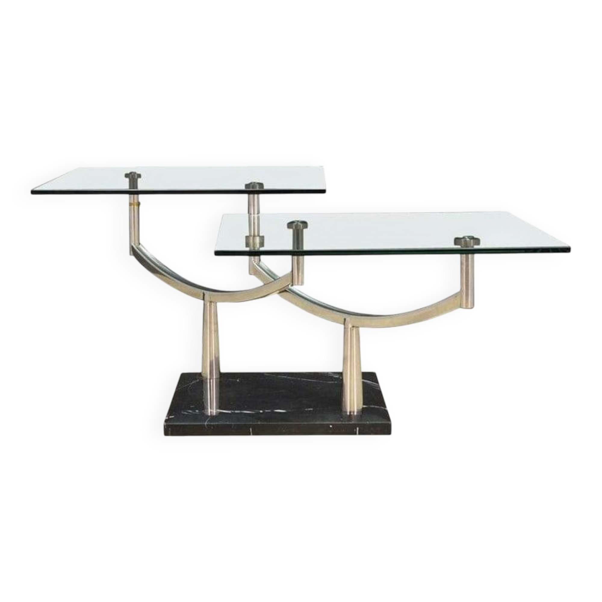 Metal coffee table, Danish design, 1990s, production: Denmark