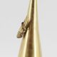 Vase en laiton criquet