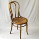 2 bistro chairs sitting wood flowers type 18 Wood- curved