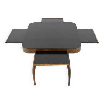 1940s Jindrich Halabala "Spider" Gaming Table, Czechoslovakia