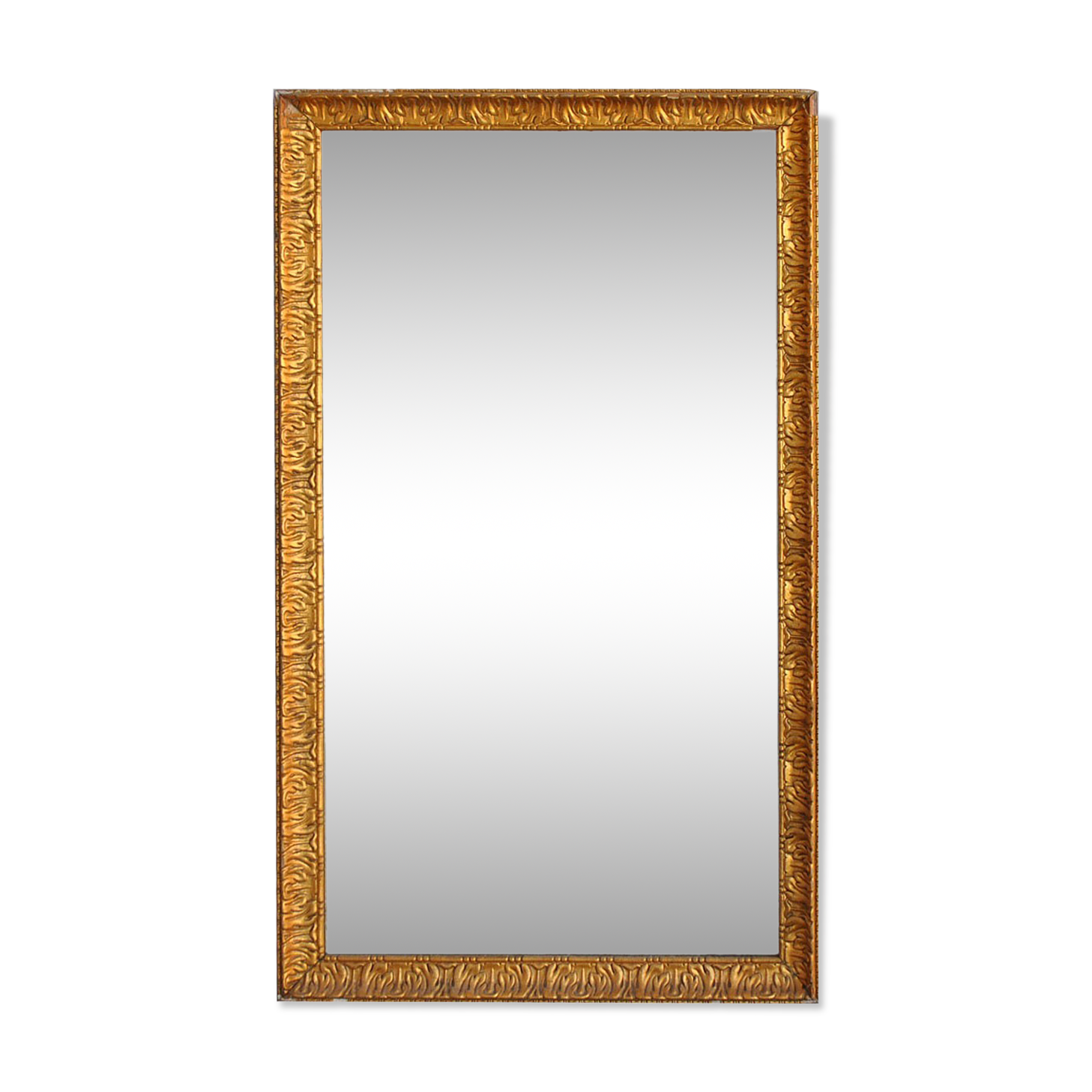 Former mirror in wood and stucco golden period end XIX 76x131cm