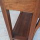 Walnut console restoration