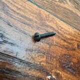 Black cast iron fleur-de-lys handles