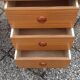 Bureau vintage placage teck