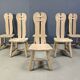 Vintage dining chairs by Depuydt, Belgium, set of 6 - 1960s