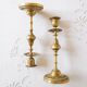 Brass candle holder