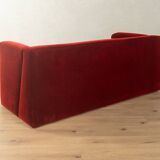 Striking velvet sofa from the 1980s
